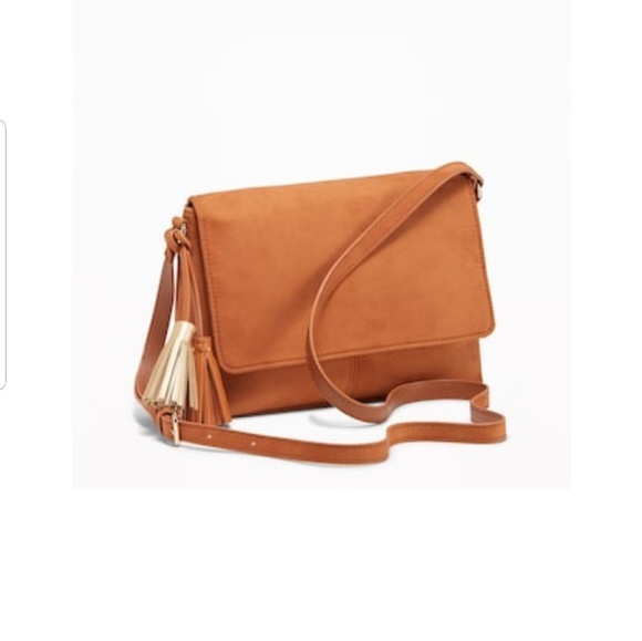 Old Navy Handbags - Sueded flap- front crossbag for
Women